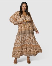 The Poetic Gypsy - Bliss in the Breeze Maxi Dress