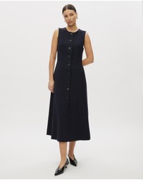 Minima Esenciales - Fika Tailored Midi Dress