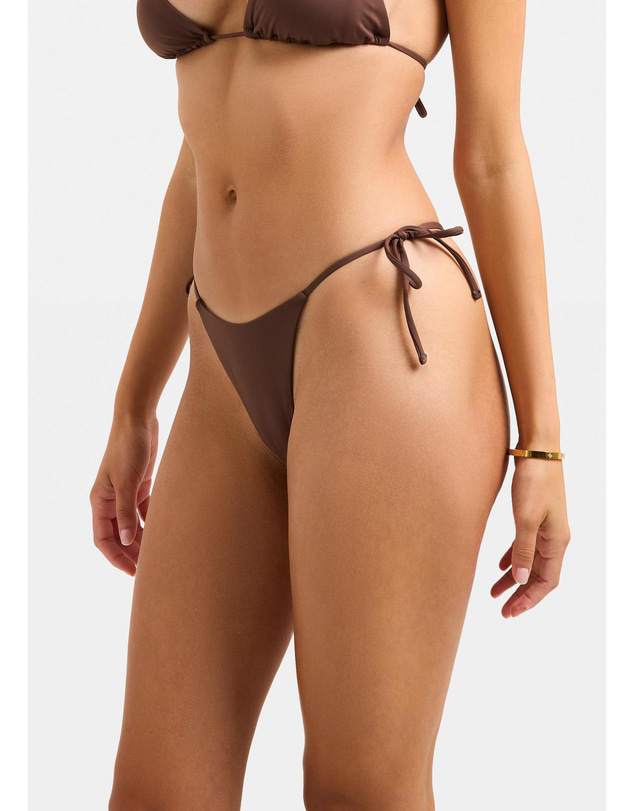 Subtitled - Tie Side Skimpy Bikini Bottom