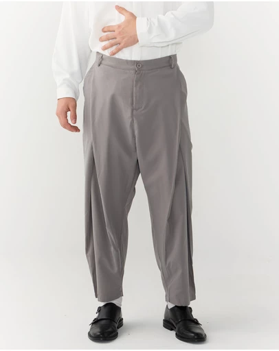 Justin Cassin - Tian Cross Pleated Pants