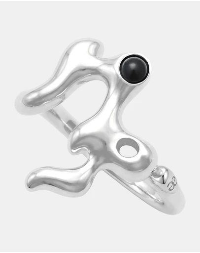 Graedance - Capricorn Black Onyx Ring