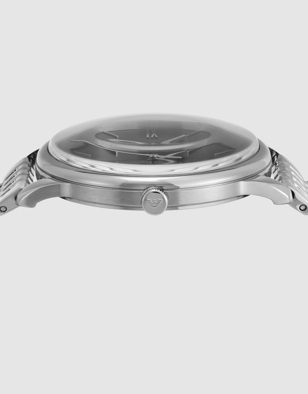 Emporio Armani - Silver Tone Analogue Watch