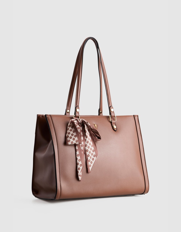 Laura Jones - Scarf Work Tote Bag