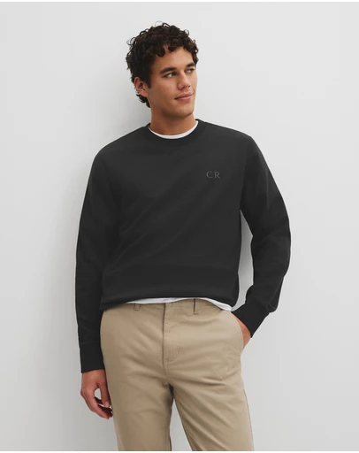 Country Road - Australian Cotton Cr Logo Sweat