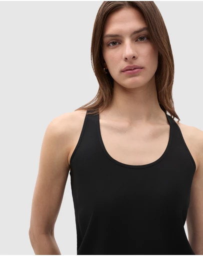 Seed Heritage - Satin Back Longline Tank