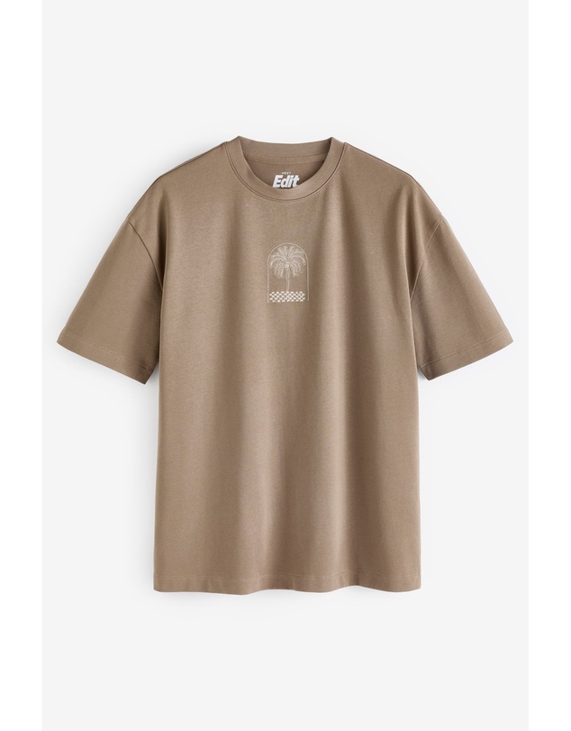 NEXT - Back Print Beach Graphic T-Shirt