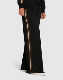 Belle & Bloom - Beach Front Striped Wide Leg Pants