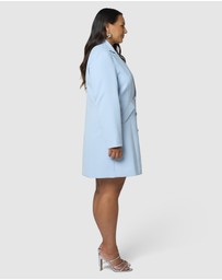 Pink Dusk by Curve Project - Kiss The Girl Tuxedo Dress