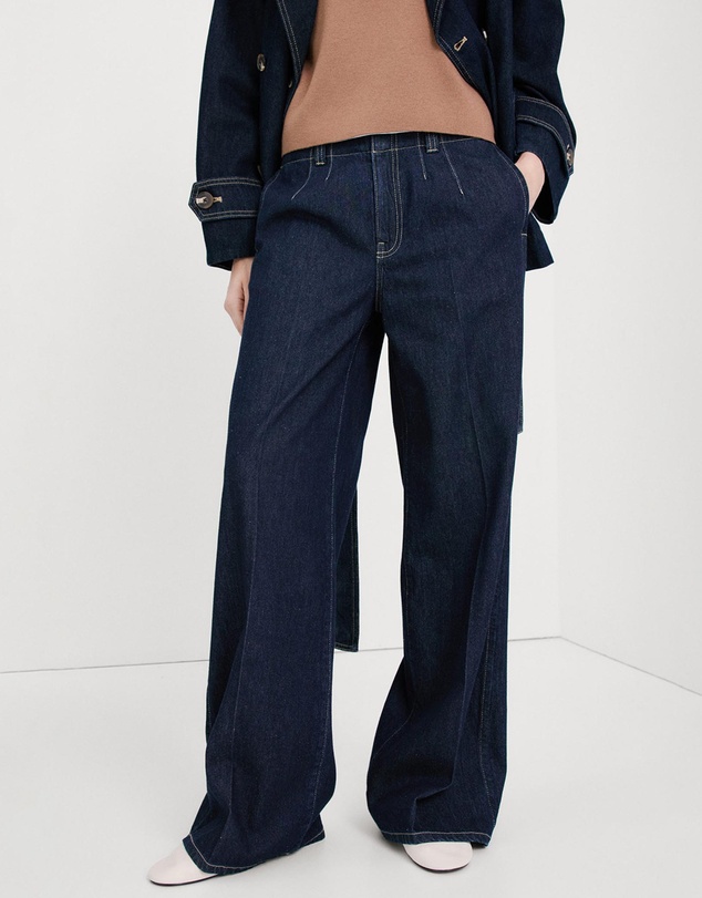 M.N.G - Wide Leg Mid-Rise Jeans