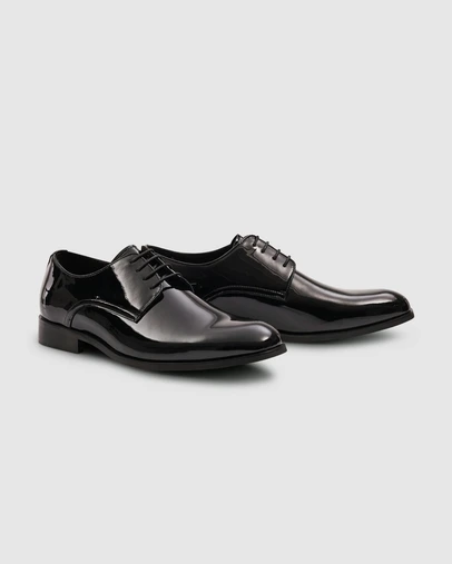 Johnny Bigg - James Wide Patent Dress Shoe