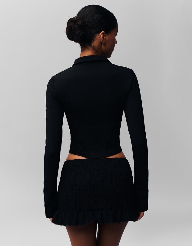 Guizio - Constance Smocked Skirt