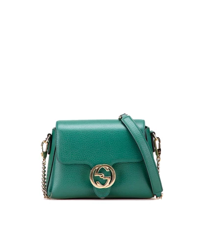 Pre-Loved by Azura Reborn - Pre-Loved Small Dollar Calfskin Interlocking G Crossbody