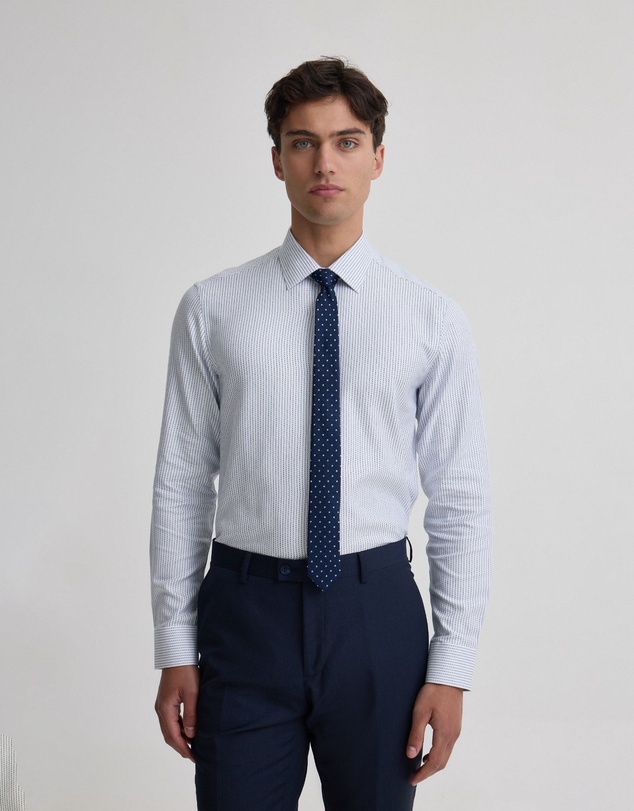 Oxford - Beckton Textured Slim Fit Shirt