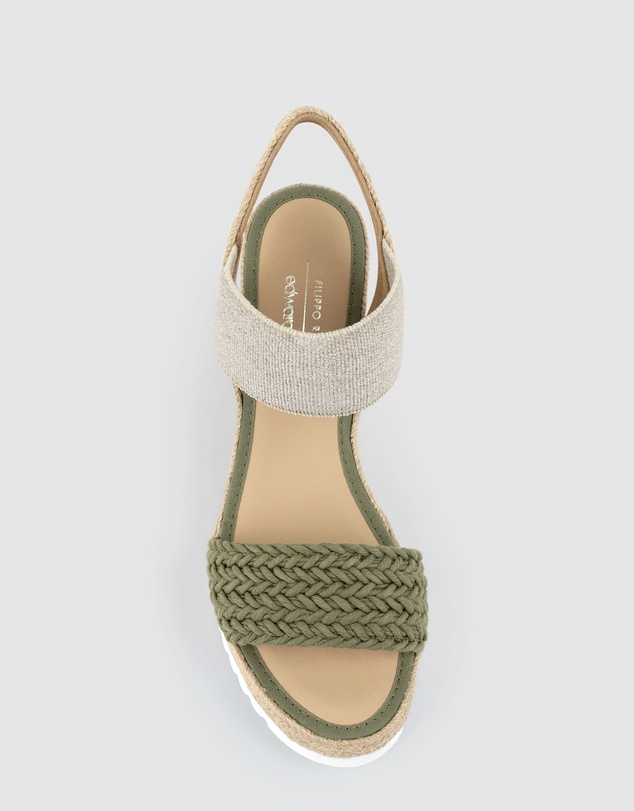 Edward Meller - MERCEDES Elastic Crochet Espadrille
