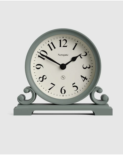 Newgate - Newgate Divisadero Mantel Clock-Asparagus Green