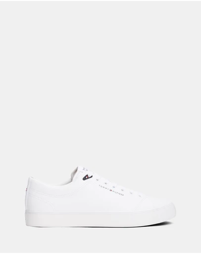 Tommy Hilfiger - TH Hi Vulcanised Core Low II Leather - Men's