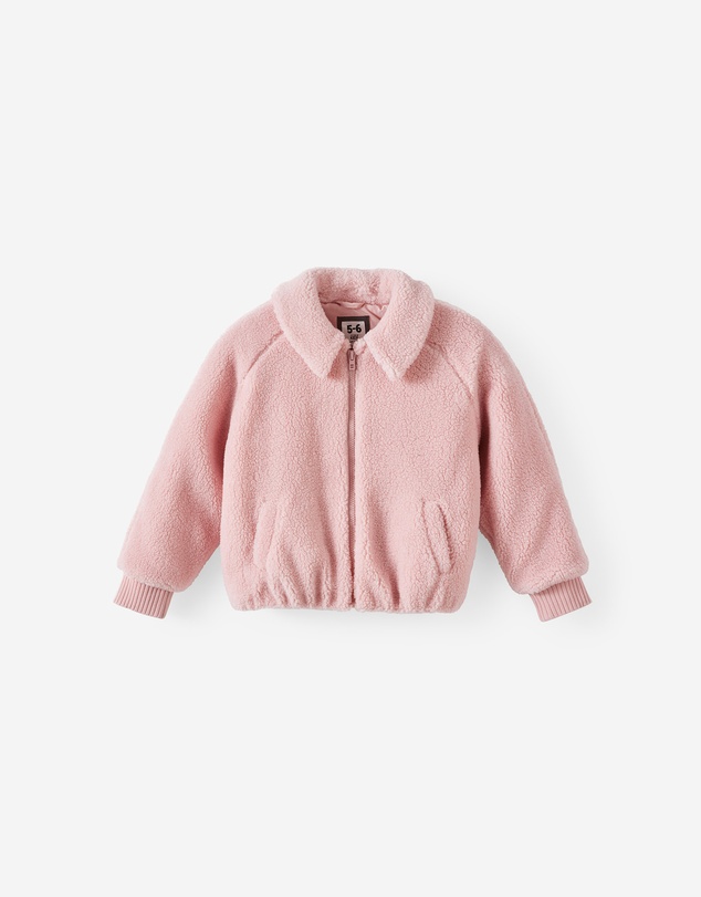 Cotton On Kids - Teddy Bomber Jacket