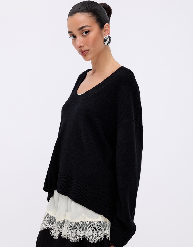 Minima Esenciales - Soren Wool Cashmere Blend Jumper