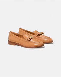 Kate Spade - Deco Bow Patent Leather Loafers