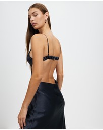 Third Form - Crush Bias Tri Midi Dress