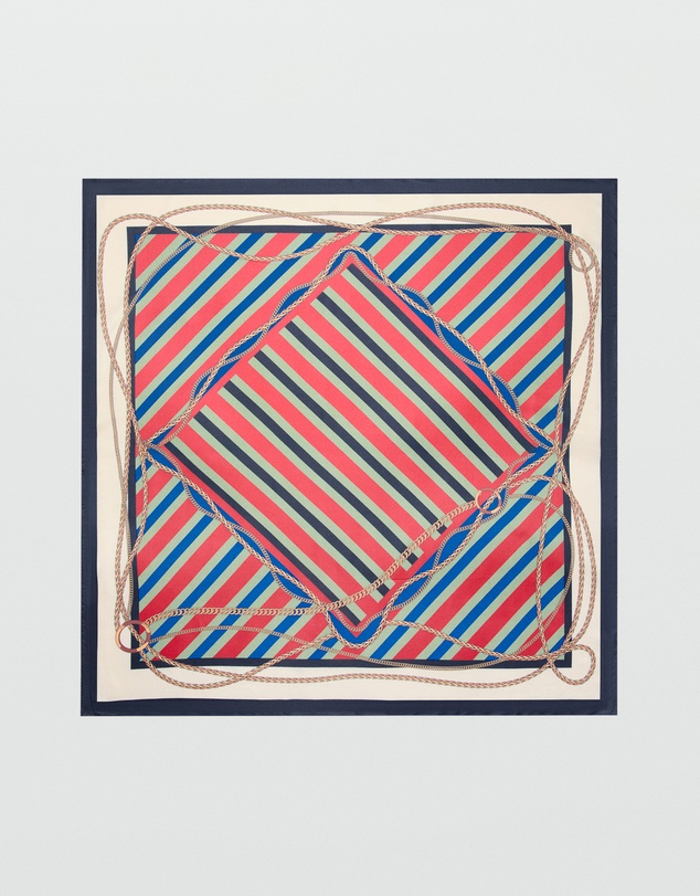 M.N.G - Chain-Print Scarf