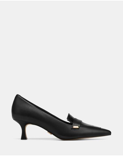 Black Nappa Leather