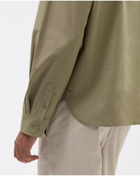 AERE - Front Placket Cotton Shirt