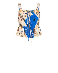 City Chic - Capria Print Top