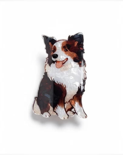 Mossée - Happy Pup Hair Claw