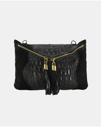 Lux Haide - Pearl Cross Body Clutch Bag