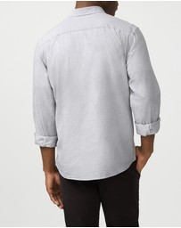 Van Heusen - Linen Cotton Blend Shirt
