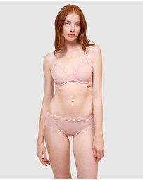 Passionata - Bella Sheer Unlined Demi Bra With Lace