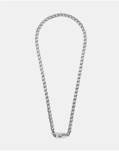 Diesel - Steel Silver Tone Necklace