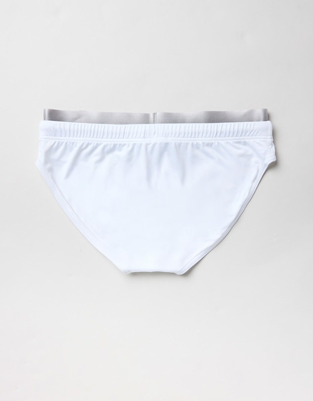 Emporio Armani - 2-Pack Logo Waistband Swim Briefs