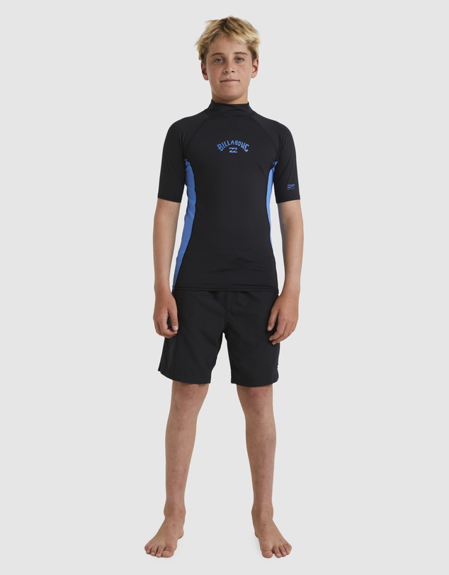 Billabong Kids - Boys 8 to 16 Arch Short Sleeve Rash Vest