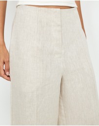 AERE - Leda Wide Leg Pants