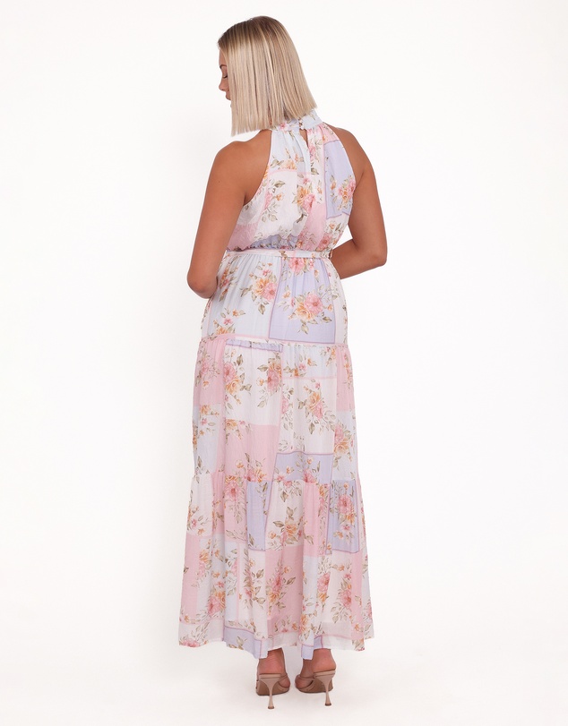 Petal & Pup - Caroline Maxi Halter Dress - Multi Floral