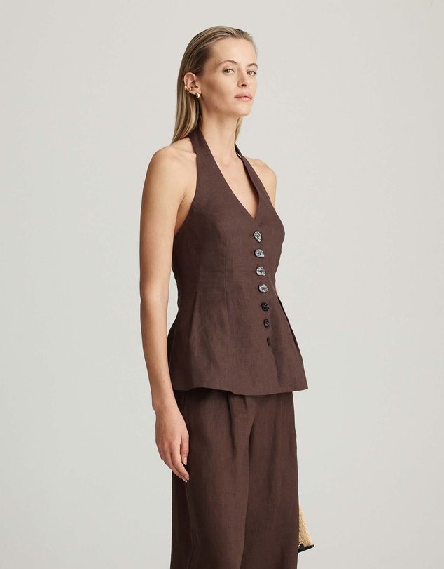 Mattir - Lucia Linen Vest