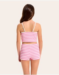 Seafolly - Textured Tankini Set - Teens