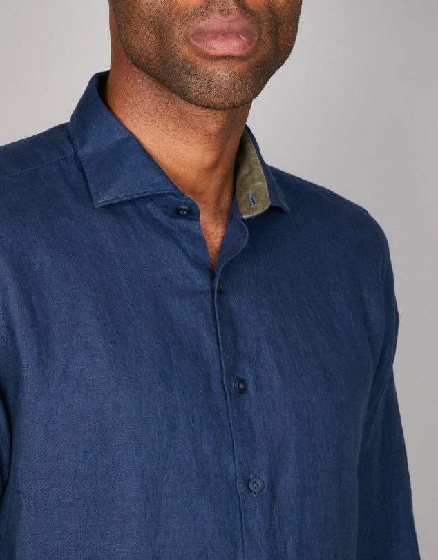 Abelard - Slim Fit European Pure Linen Shirt