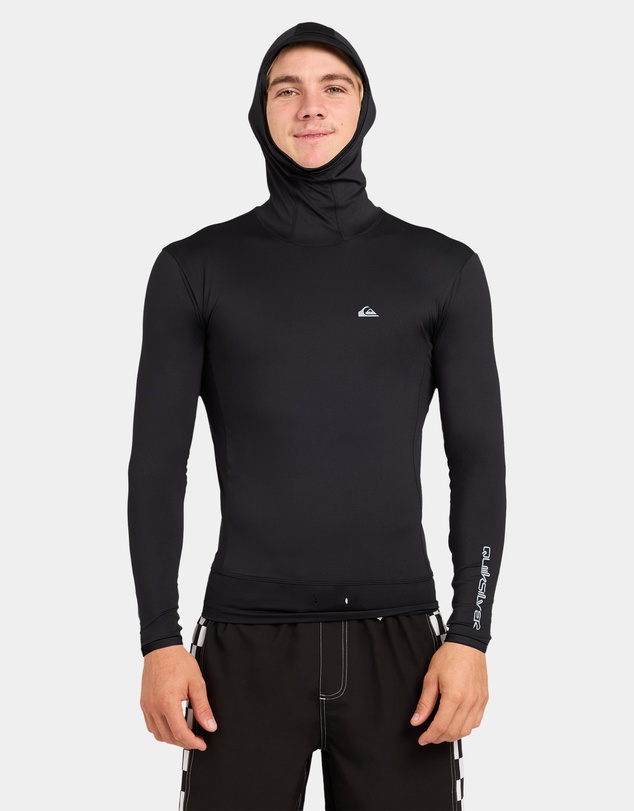Quiksilver - Mens Highline Hooded Long Sleeve Rashguard