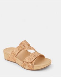 Vionic - Kyla Platform Sandal - Gold Cork