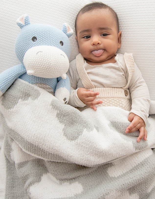 Living Textiles - Knitted Toy - Henry the Hippo