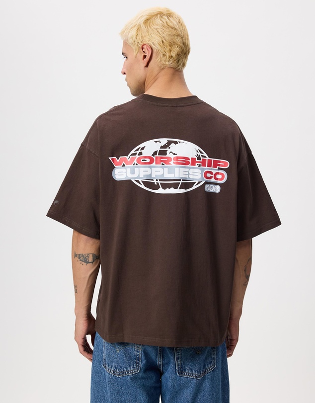 Worship - Global Box Crop Tee