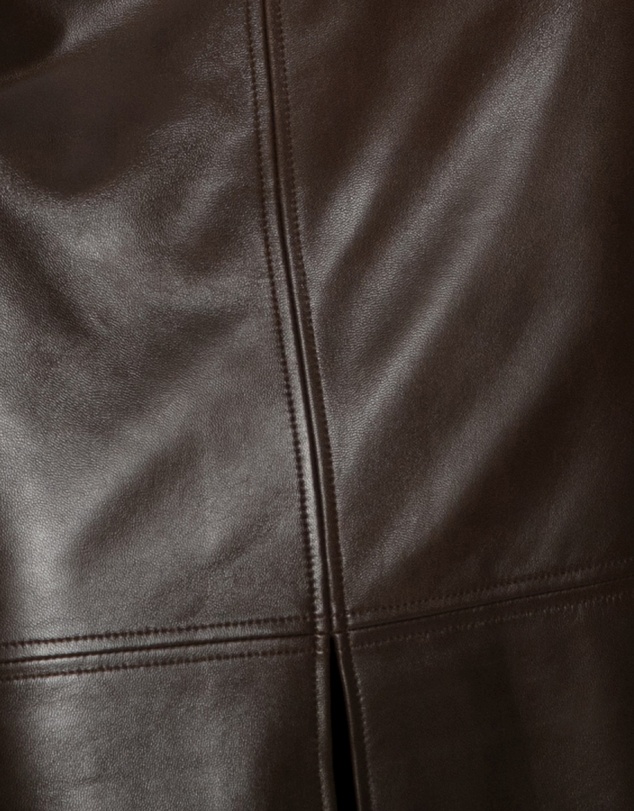 Belle & Bloom - Understated Leather Pencil Skirt