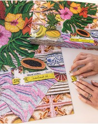 Bespoke Letterpress - Tropical Paradise 1000pc puzzle