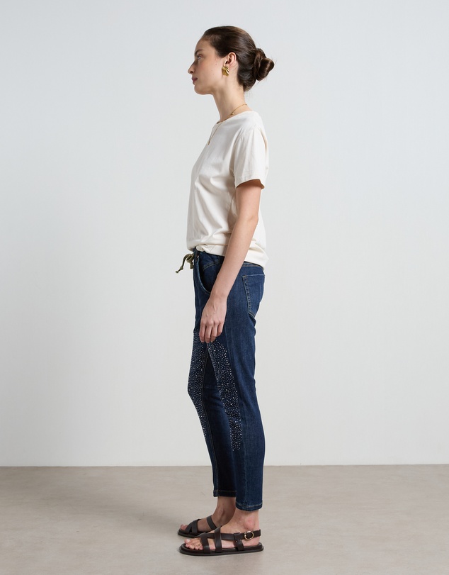 DRICOPER DENIM - Active Crystal Embellished Jeans