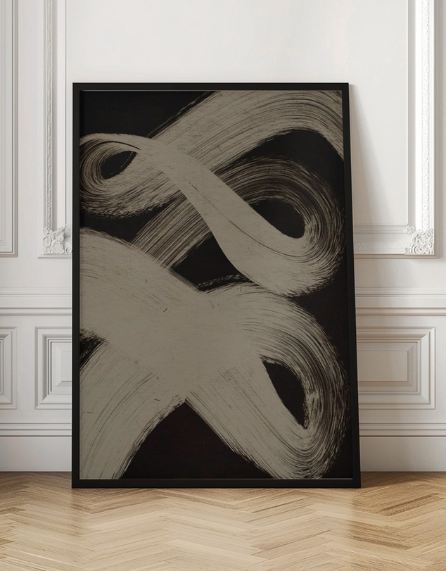Olive et Oriel - Wildstrokes No2 by Treechild Art Print