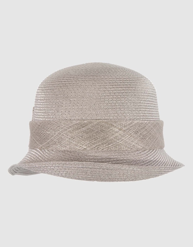 Max Alexander - Summer Silver Cloche Hat