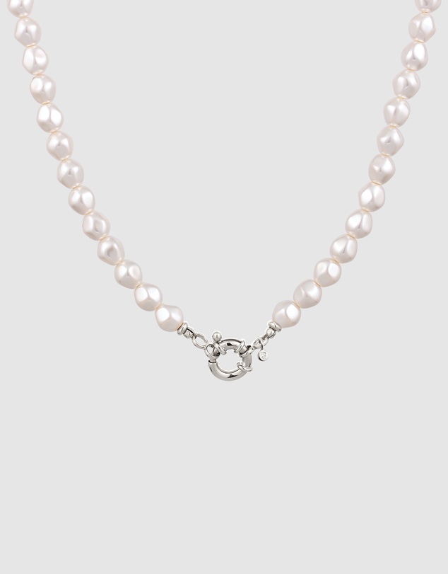 Elli Jewelry - Necklace Pearl 925 Sterling Silver
